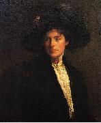 Joseph Decamp The Fur Jacket oil painting artist